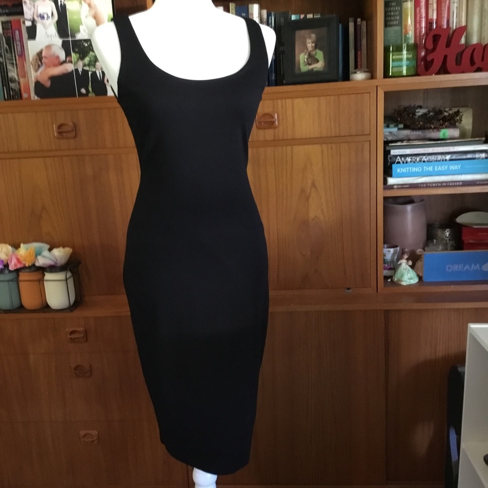 BAILEY 44 SILK BLEND DRESS WITH CUTOUTS ON BACK